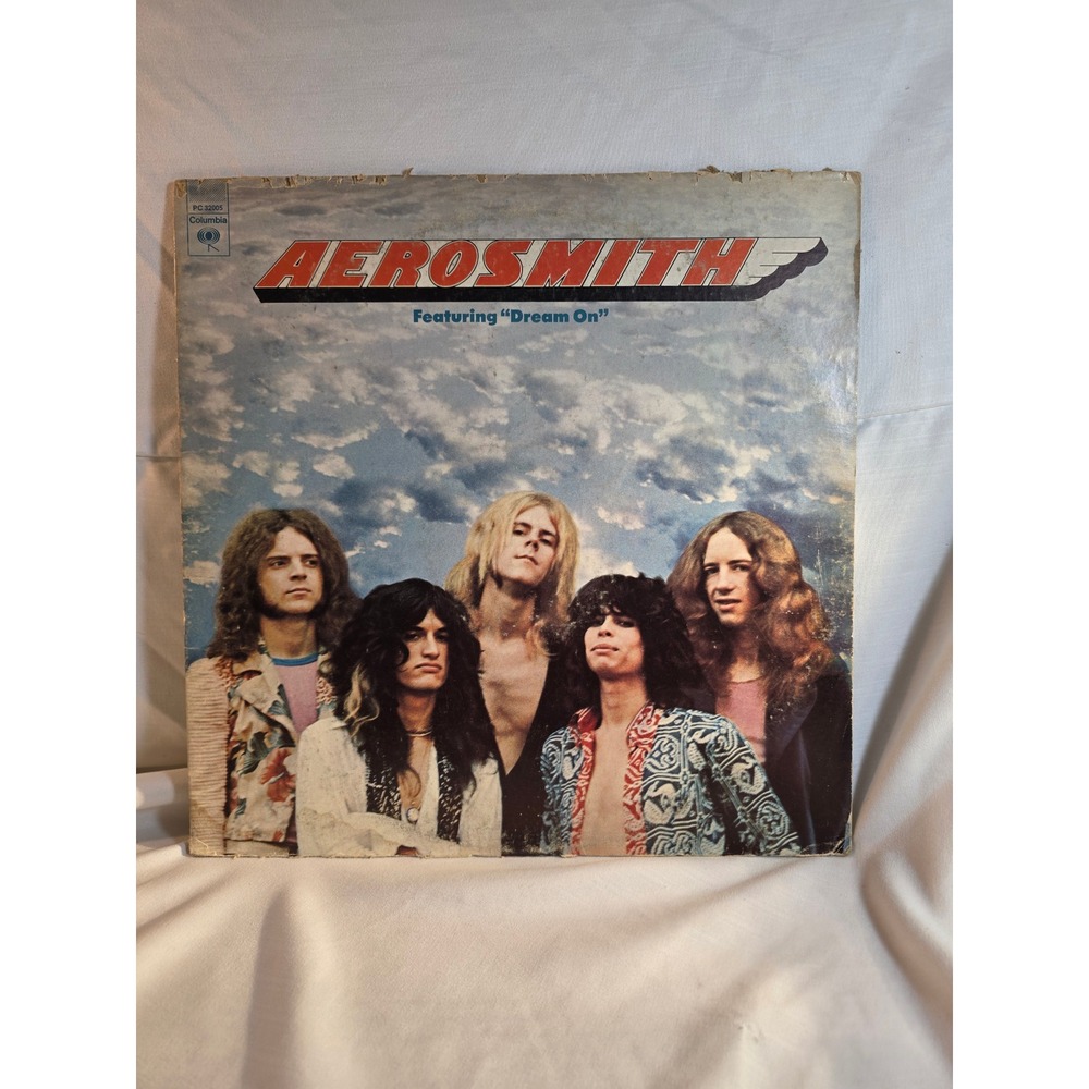Aerosmith Self Titled Vinyl LP Album Dream On Columbia PC 32005 1973 Rock